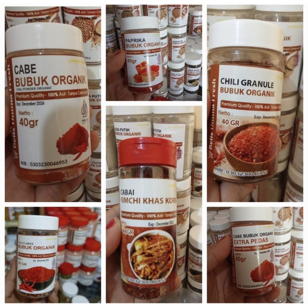 

chili flake chili granule cabe kimchi Paprika bubuk kasar UmmaFiqa