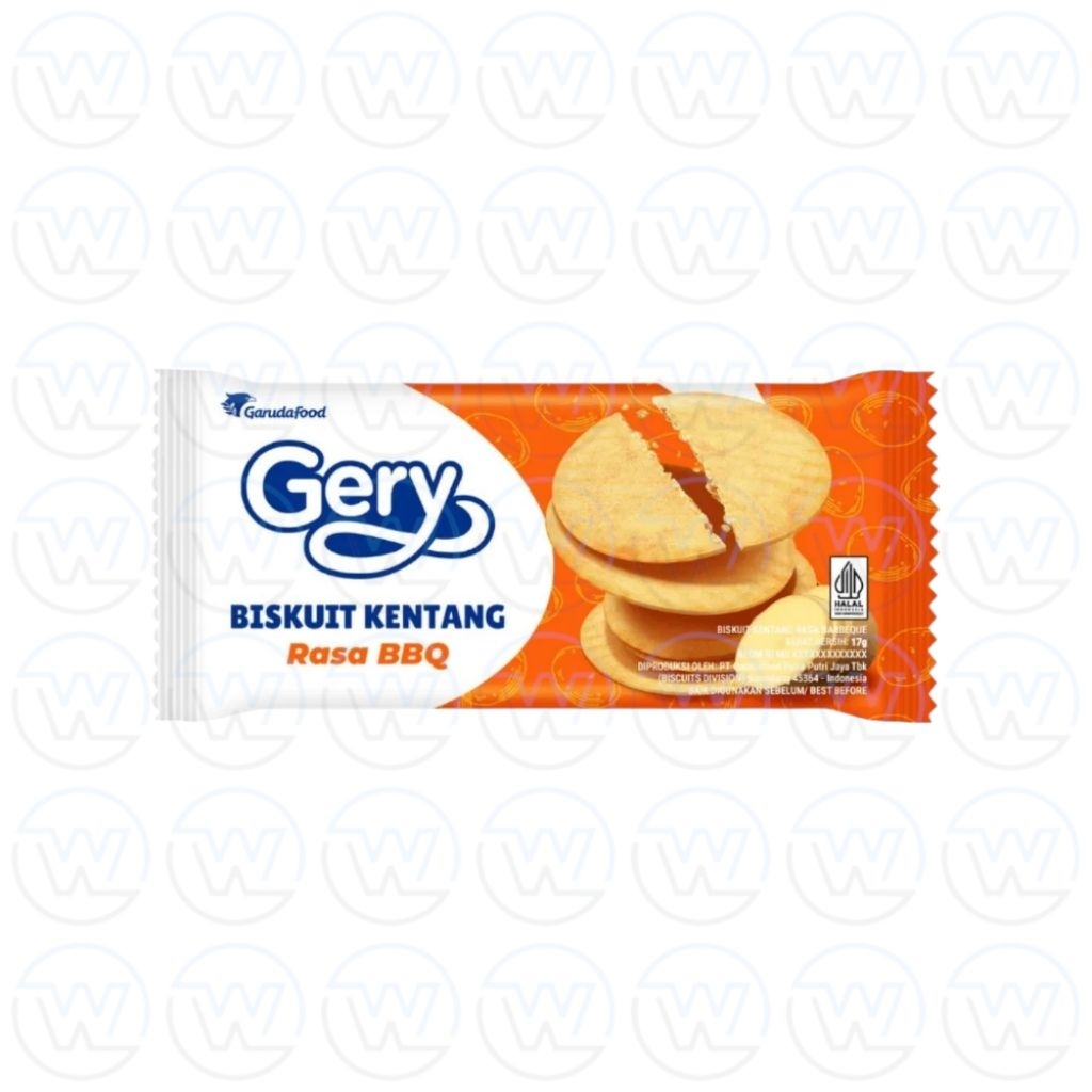 

Gery Potato Biscuit Barbeque 17gr × 10pcs