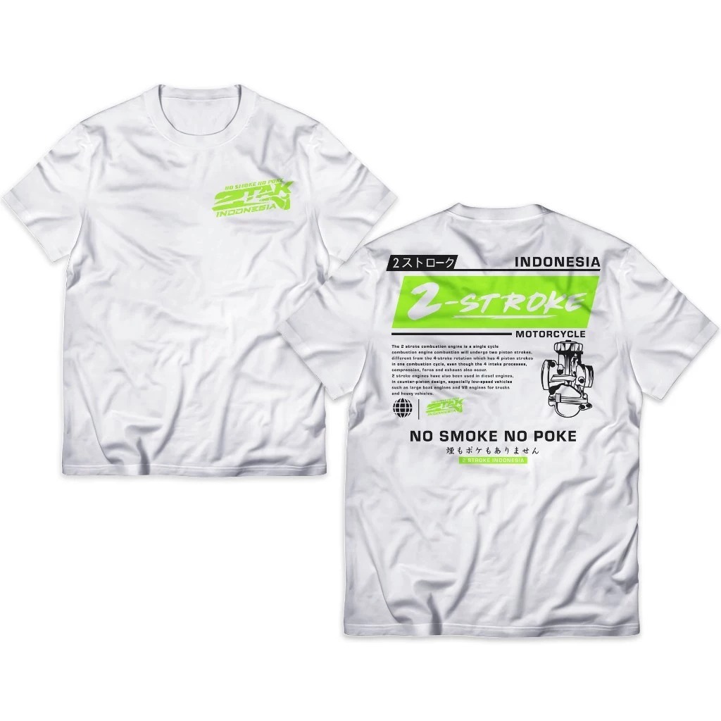 KAOS Racing 2 Tak Indonesia 2 Stroke KAOS DISTRO Racing 2 Tak Indonesia 2 Stroke PRIA WANITA