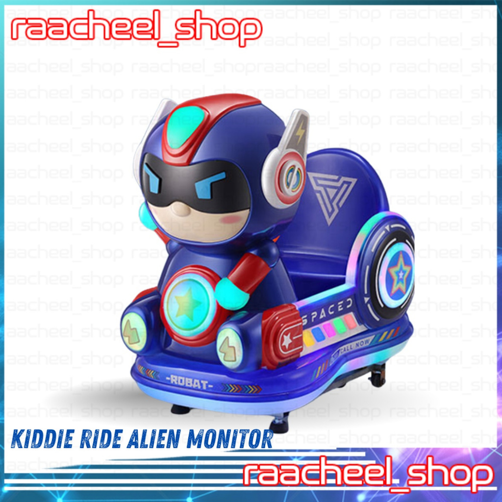 TERMURAH Cepat Balik Modal Kiddie Ride Odong Odong Coin Alien With Monitor
