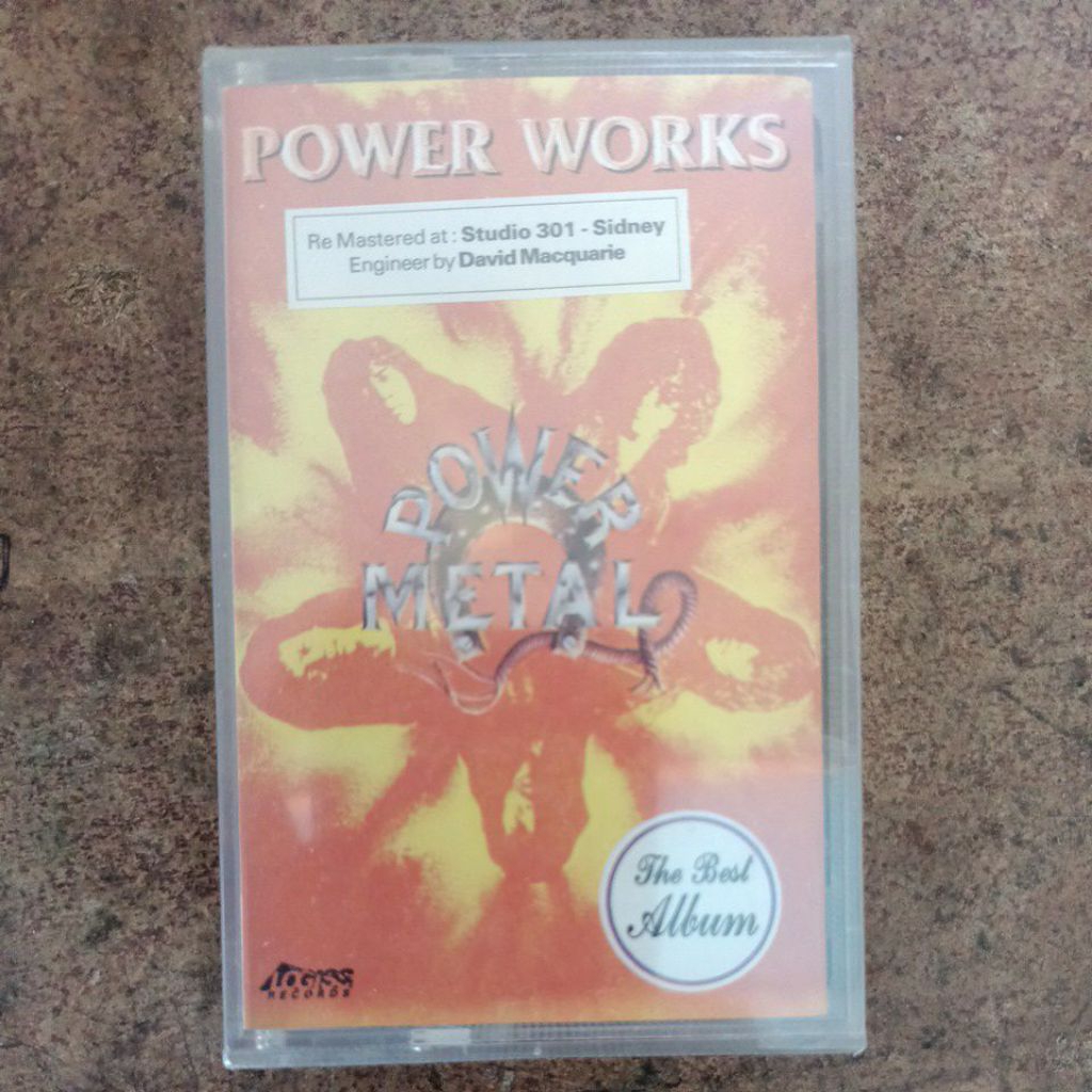 Kaset Pita Power Metal  (Segel)