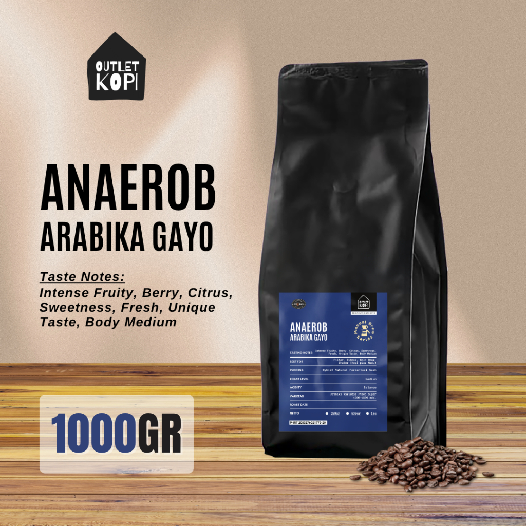 

Kopi ARABIKA GAYO ACEH ANAEROB - Arabika Gayo 100%