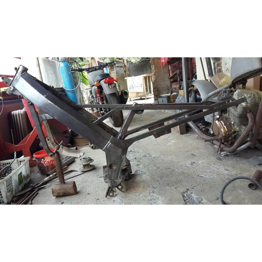 RANGKA NSR R di custom jadi NSR SP 1:1