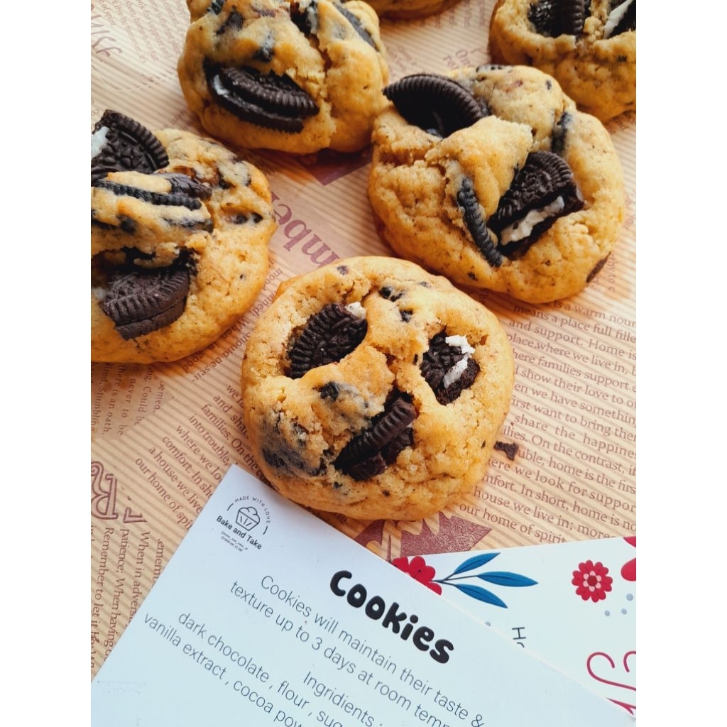 

Cookies Cookies Cream ( 5 pcs , @60 gram )