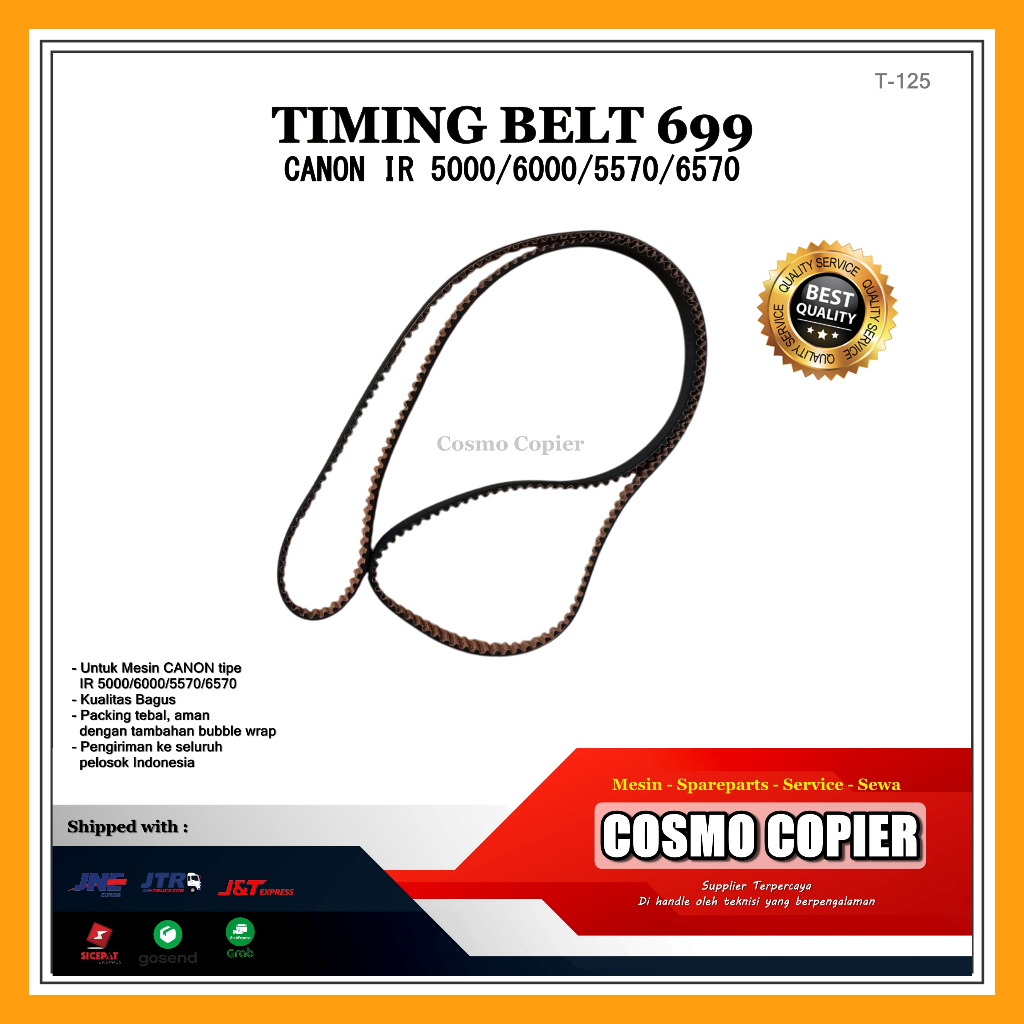 TIMING BELT 699 IR 5000/6000/5570/6570