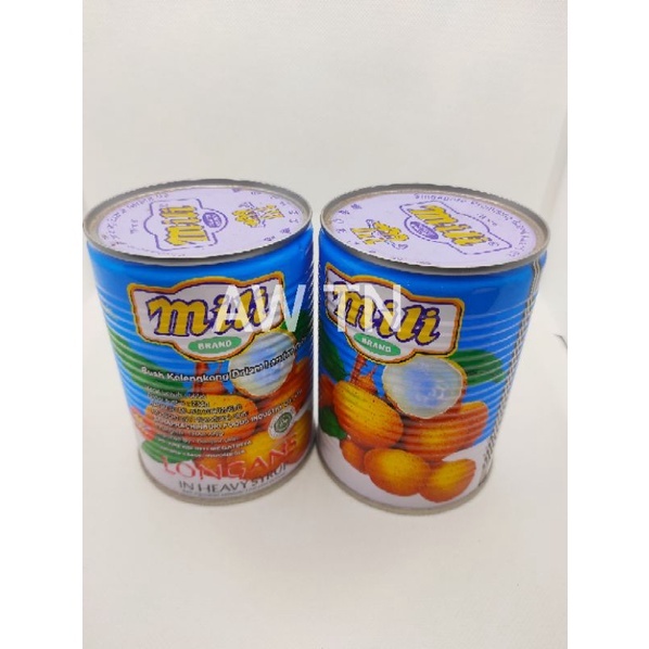 

Longans ( MILI ) brand buah kaleng lengkeng leci