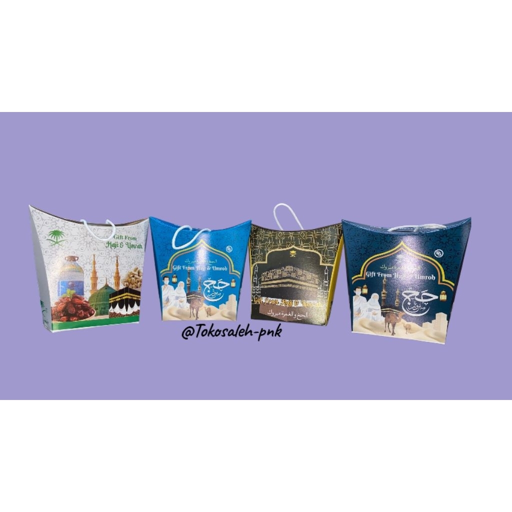 

Pontianak ☆ Dus Tali Oleh Oleh Haji dan Umroh ( isi 25 pcs dan 50 pcs)