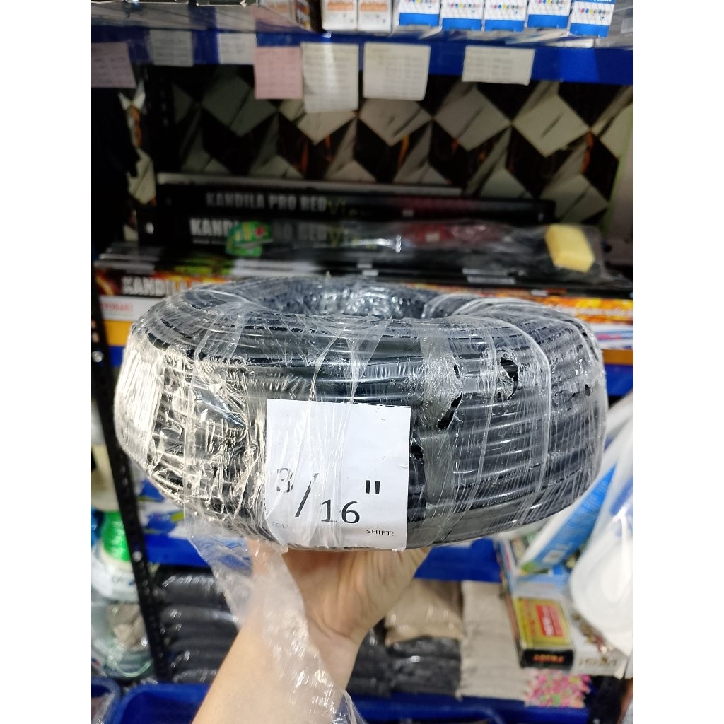 SELANG AERATOR // HITAM // UKURAN 3/16" // 1 ROLL