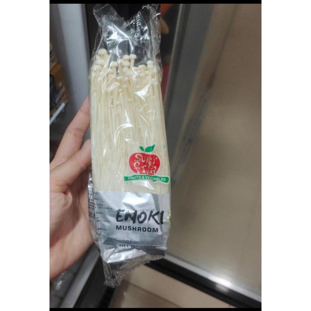 

jamur enoki berat 100 gram