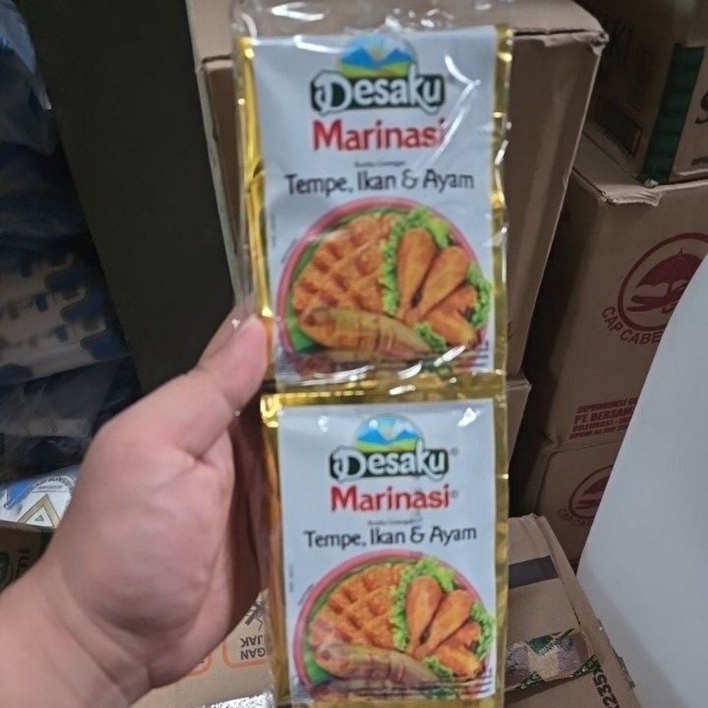 

marinasi tempe ikan ayam rencengan 12.5 gram