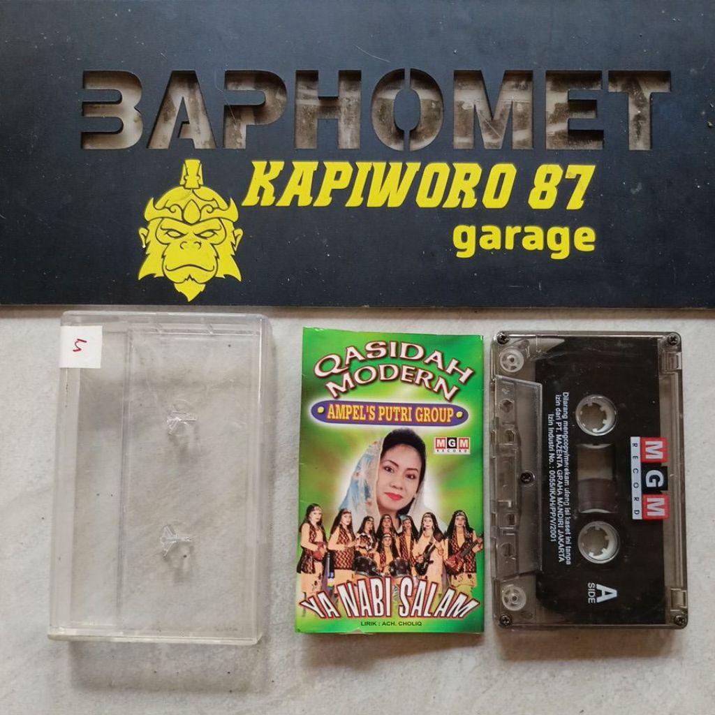 kaset pita,,, QASIDAH MODERN,,AMPEL'S PUTRI GROUP