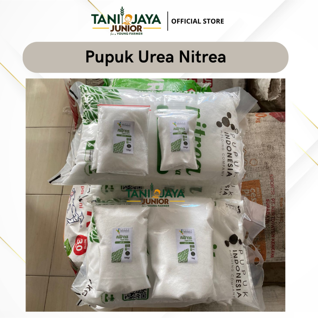 Pupuk Urea Nitrea 46% Nitrogen Urea Asli Pabrik Cap Kujang NonSubsidi Kemasan Repack