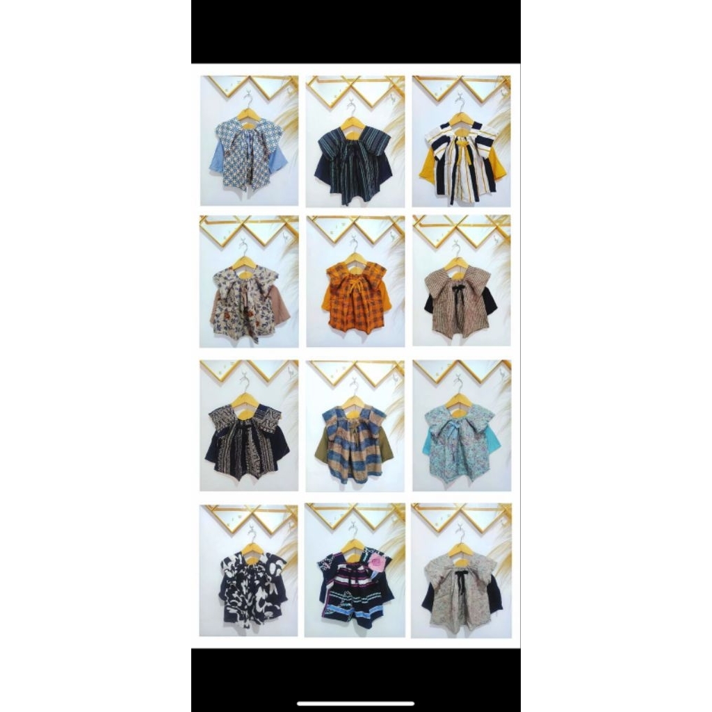 Daster Anak Setelan umur 1-3 tahun