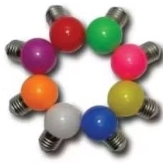 Lampu hias  pimpong LED 3W E27 /Lampu Bohlam pimpong 3w E27