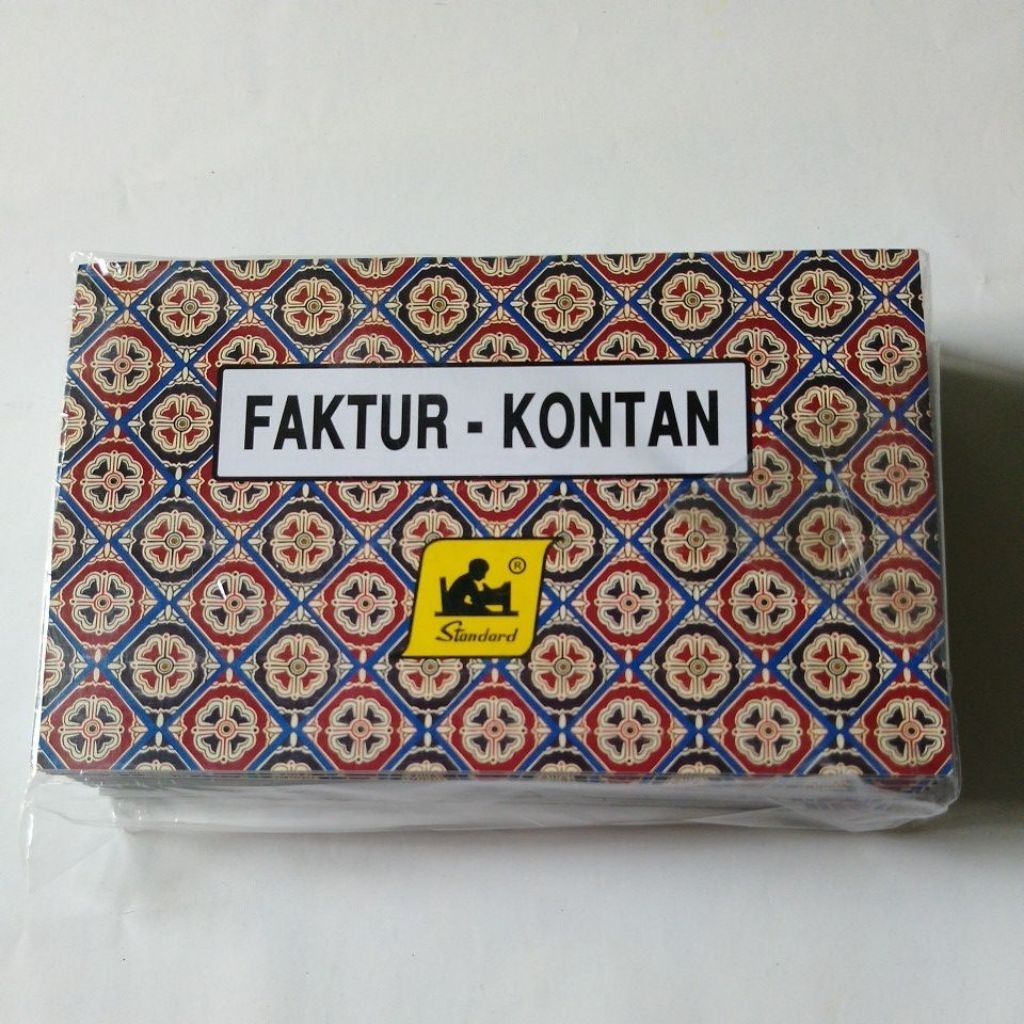 

(1 Lusin ) Bon Faktur Kontan Standard Kertas Koran