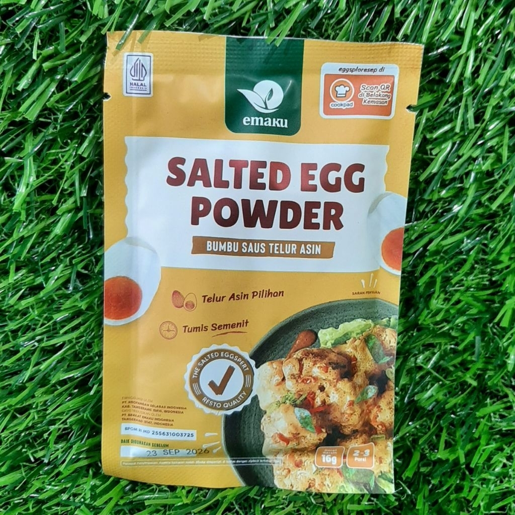 

Salted egg powder emaku sachet