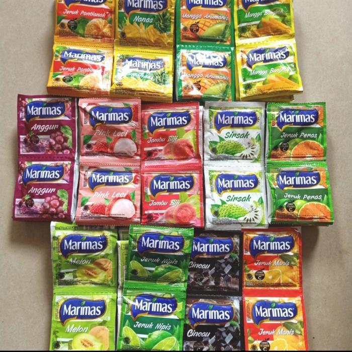 

MARIMAS MINUMAN SERBUK ALL VARIANT RENCENG ISI 10 SASET