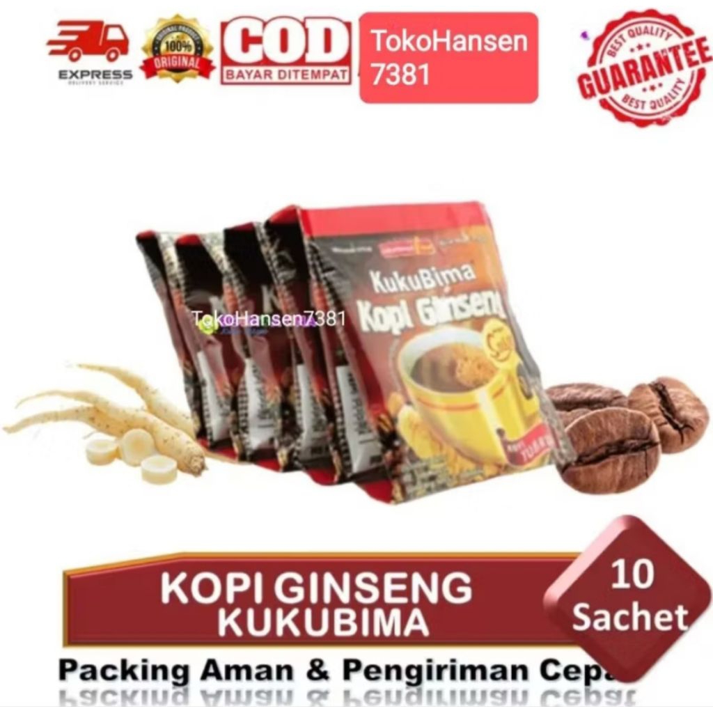 Sidomuncul KOPI GINSENG (kopi tubruk) Stamina isi 10 Sach
