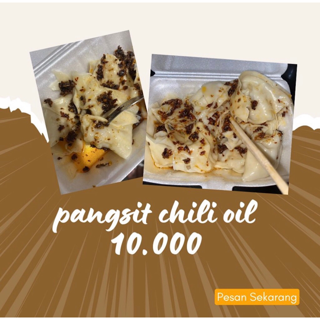 

PANGSIT AYAM CHILI OIL | FOODYSCHOICEE