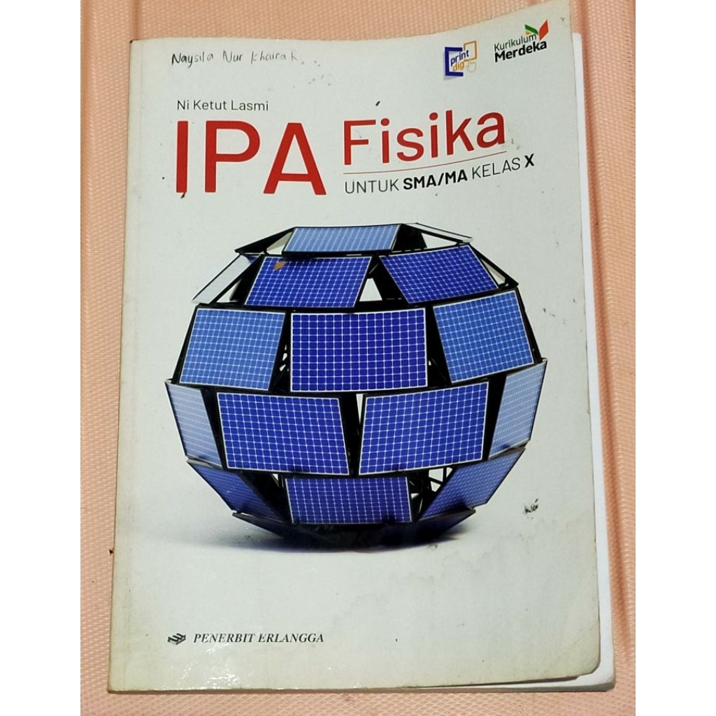 

preloved buku paket Erlangga fisika biologi sejarah ekonomi bahasa Indonesia kelas 10 11 12