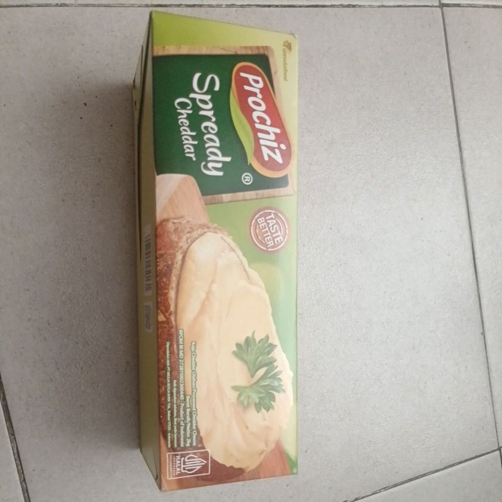 

keju prochiz spready cheddar kemasan 2kg