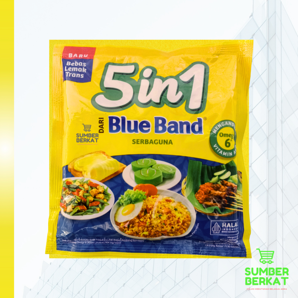 

BLUE BAND Margarin SERBAGUNA 190gram