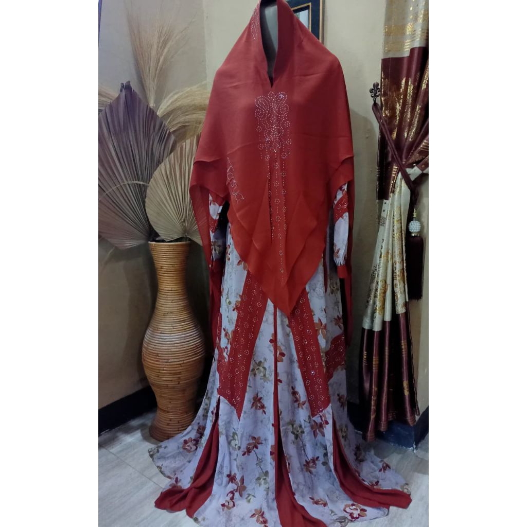 Gamis Set Syar'i Tasya (Bata)