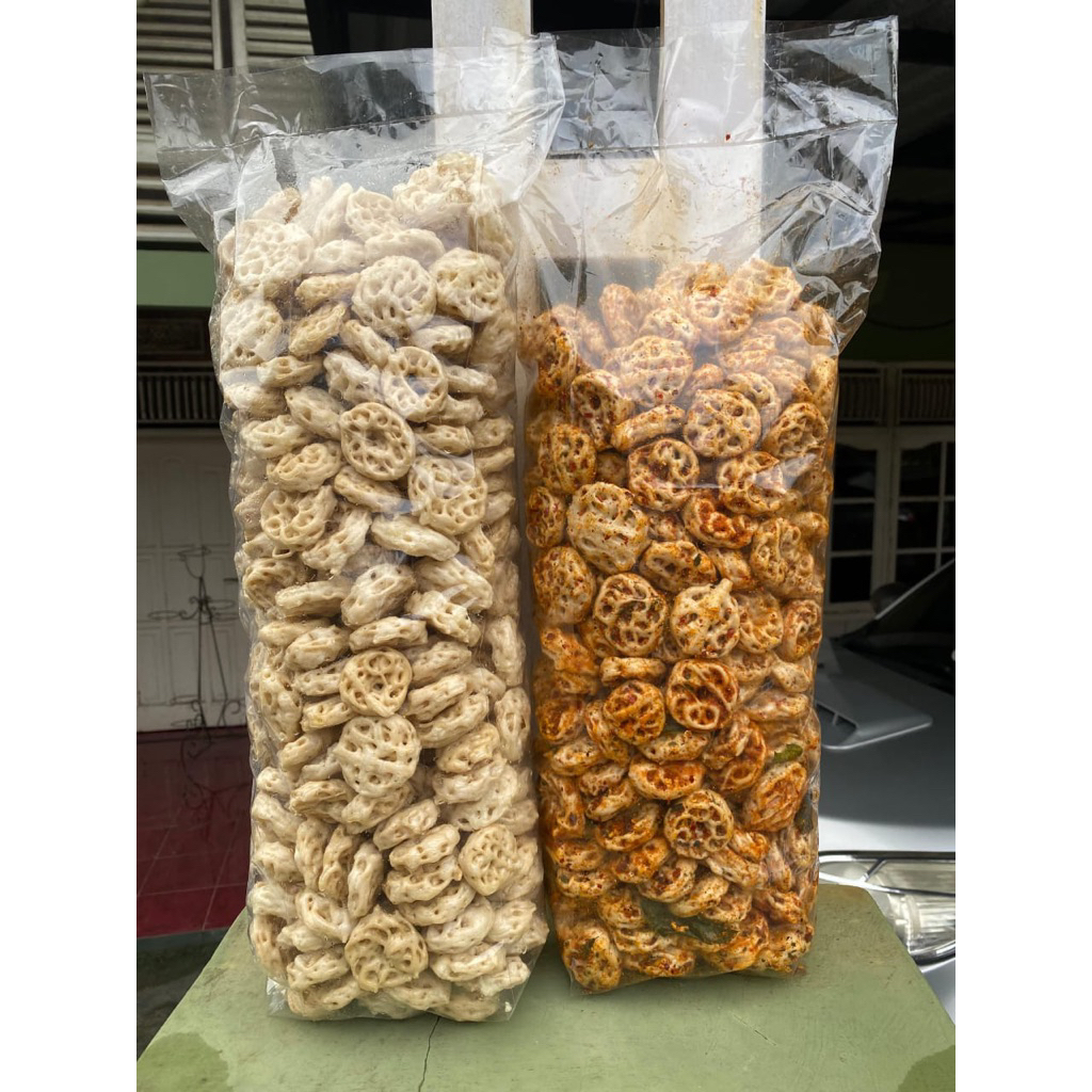 

PAKET USAHA KERUPUK RAFAEL DAUN JERUK 2kg