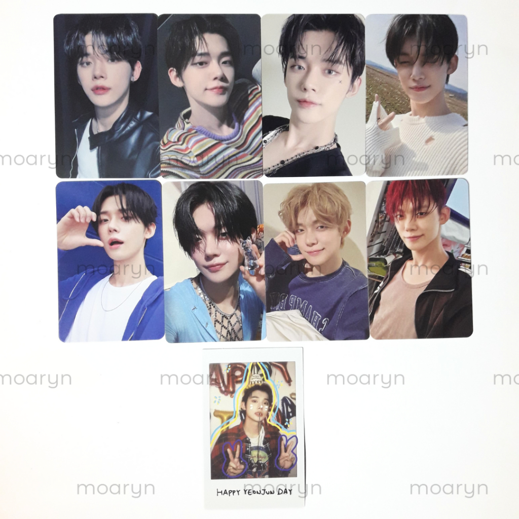 Official Photocard PC TXT Yeonjun YZY R1 Gengmo LD M2U TCCF Pelangi SW Soundwave Lzada POB Minisode 