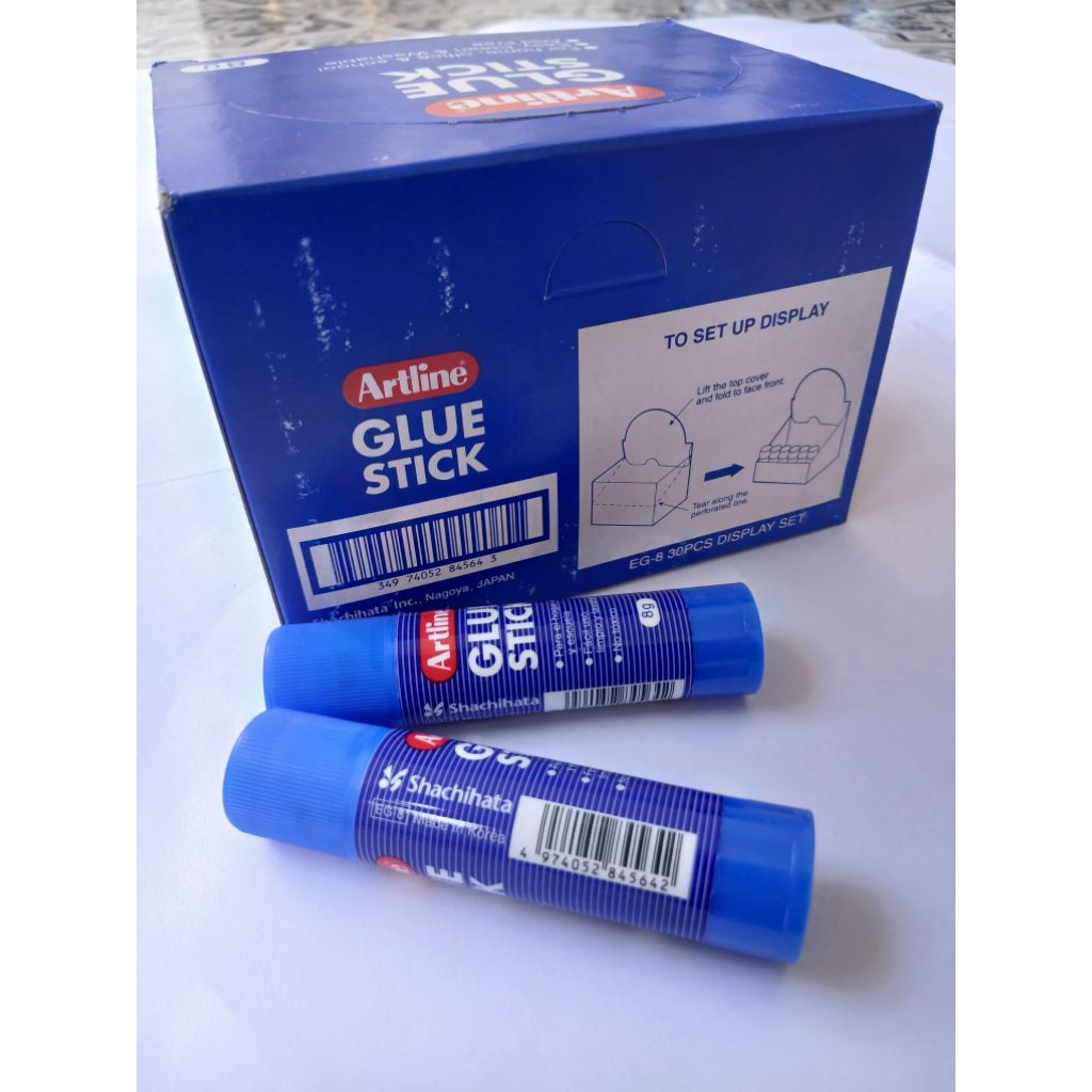 

Glue Stick Artline 89. 1 Box Isi 30 Pcs