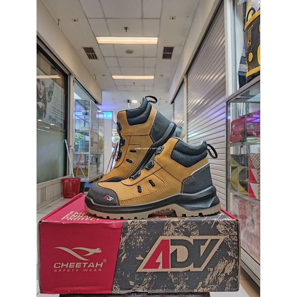 SEPATU SAFETY CHEETAH "ADV" 6112K - CHEETAH 6112K - 6112K - CHEETAH - ADV SAND - 6112 K - SAFETY SHO