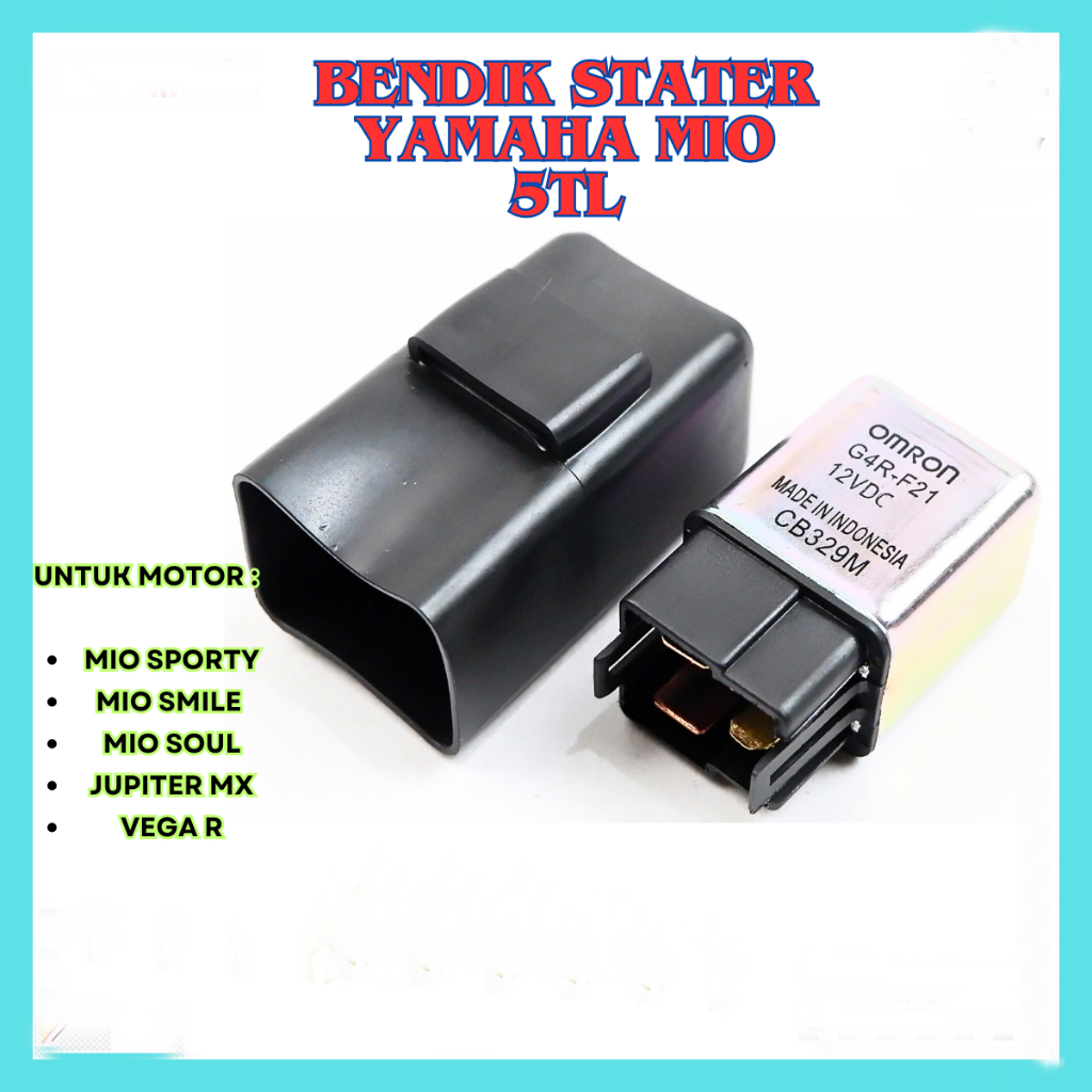 Bendik stater yamaha mio karbu 5TL - switch stater mio soul, jupiter mx, vega R