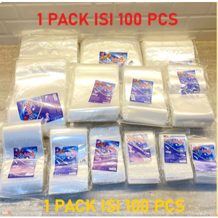 plastik PP KLIP BENING 16x25 Bluking 16 x 25 cm 17 X 26 CM 20 X 30 CM 25 X 35 CM 24 X 37 CM 30 X 40 