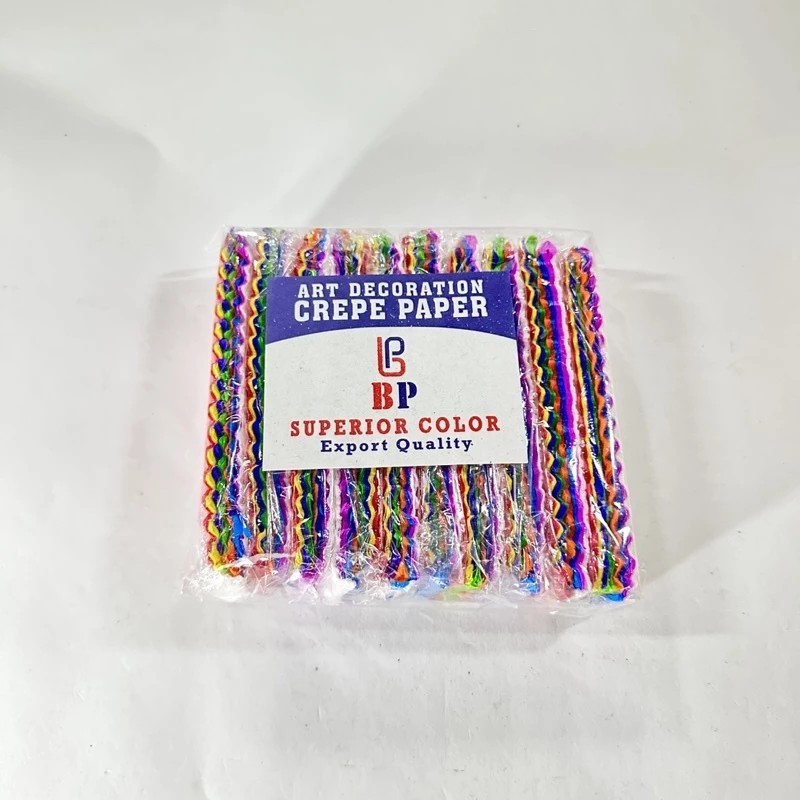

Crepe Paper Rainbow BP / Kertas Krep / Kertas Krepe Potongan isi 10 pcs