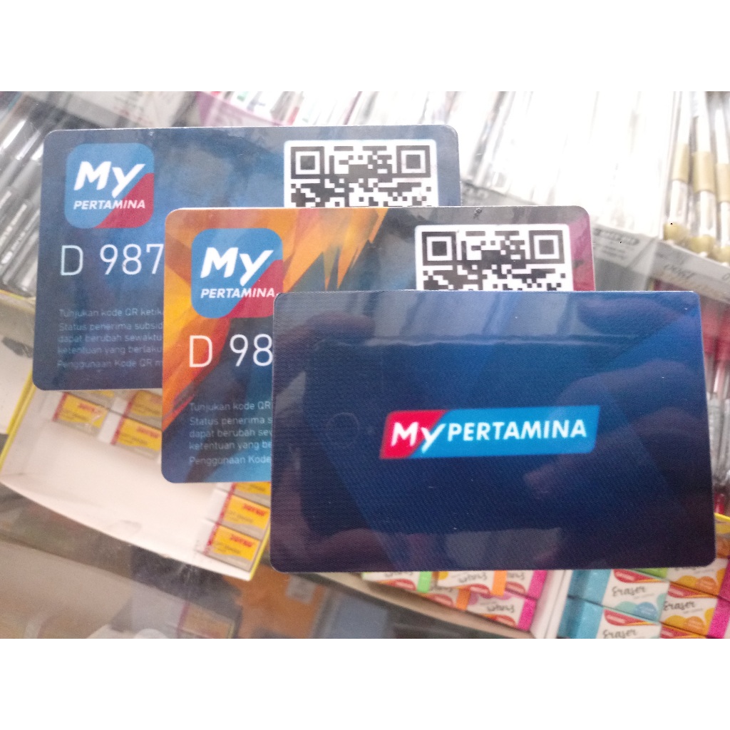 

KARTU ID CARD BBM SUBSIDI BARCODE SUBSIDI DUA SISI