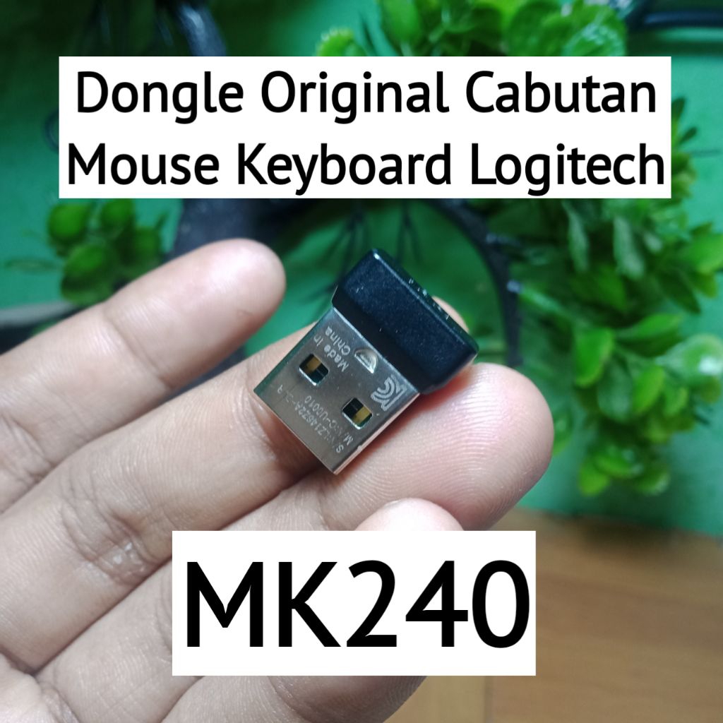 dongle ori mk240 mouse dan keyboard logitech