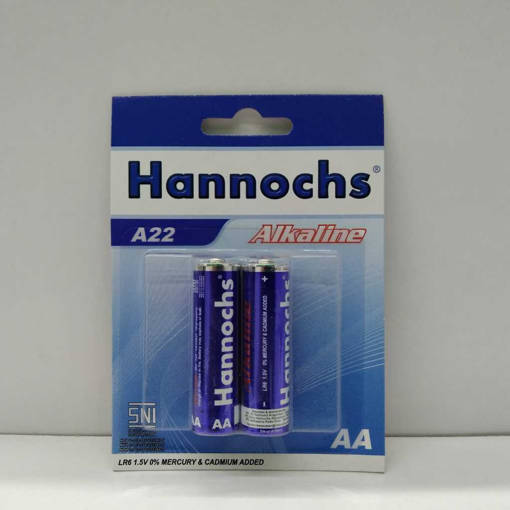 Baterai Jam Dinding Besar Hannochs Alkaline - Batere AA A2