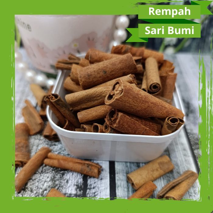 

Kayu Manis Asli Batangan Stick Panjang ±3cm