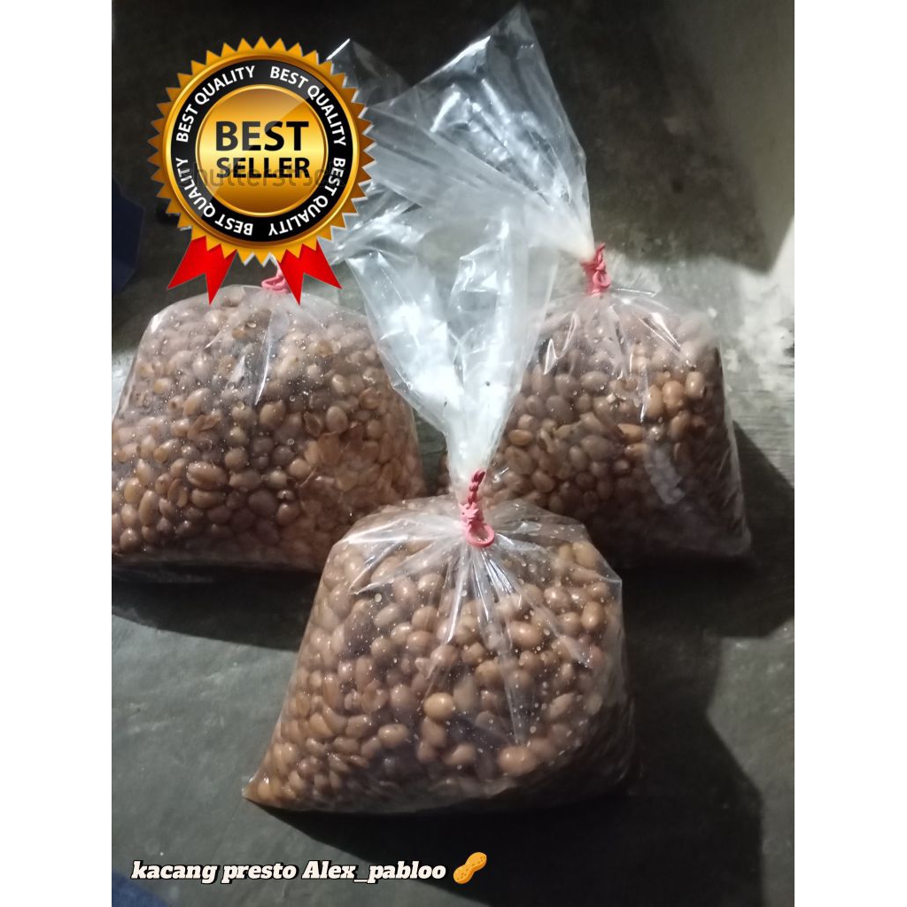 [BEST SELLER] Kacang Presto Alex_pabloo umpan bawal masteran/galatama/harian siap pakai