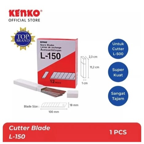 

isi cutter Refill Besar 18mm Kenko L150