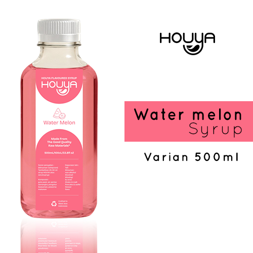 

Houya Watermelon Syrup 500ml - Sirup Rasa Watermelon