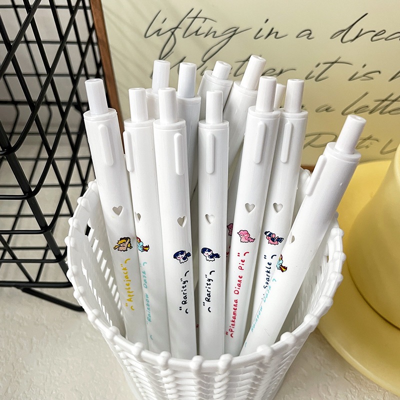 

Pulpen Gel Hitam Karakter Kuda Lucu | Pen Tekan Cewek High Quality untuk Ujian & Catatan