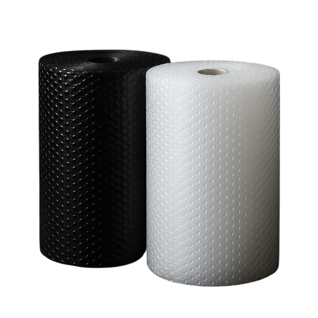 

Bubble Wrap 50 Meter x 60cm - Hitam & Bening | Roll Bubble Wrap Packing Anti Pecah