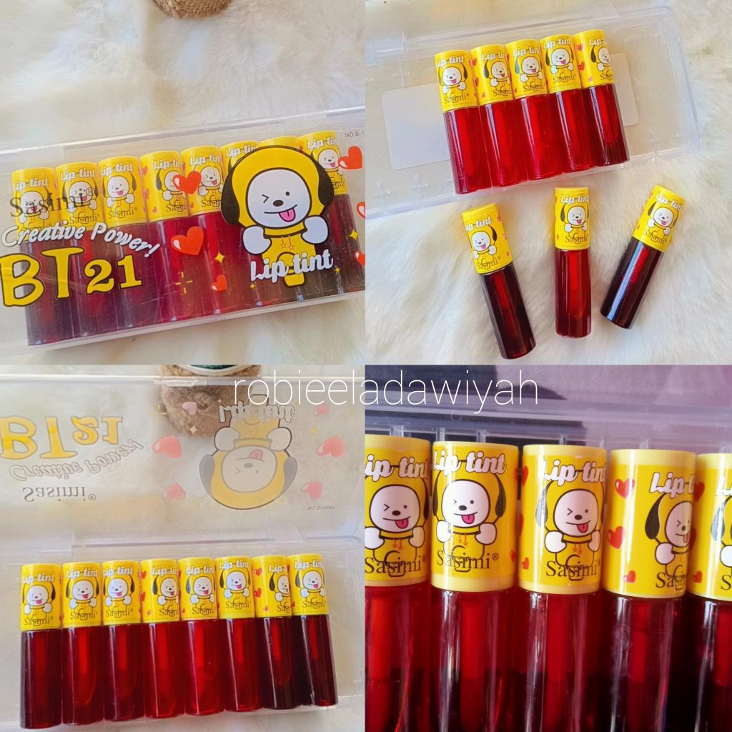 liptint mini bt21/lipglos/ lipcream