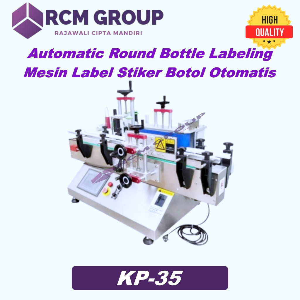 

Mesin Label Stiker Botol Otomatis Round Bottle Labeling Automatic