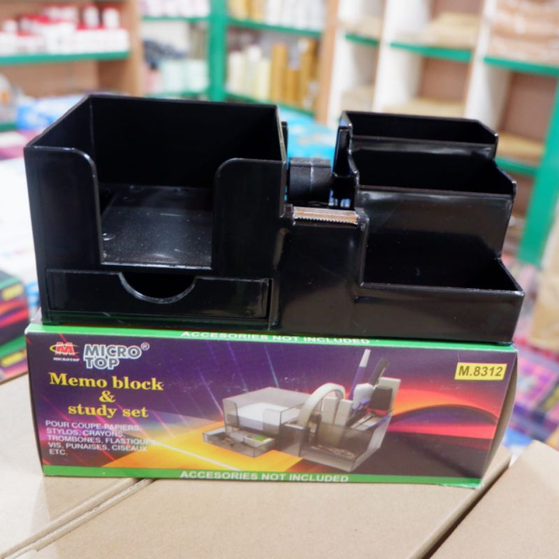 Microtop Desk Set / Wadah Alat Tulis M-8312