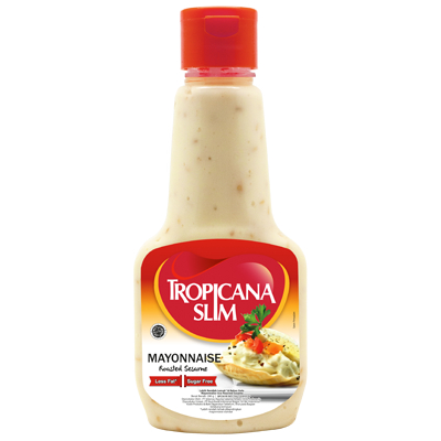 

Tropicana Slim Mayo Sauce Roasted Sesame Salad Dressing Saus Mayo Wijen Sangrai 200ml Lokal HALAL