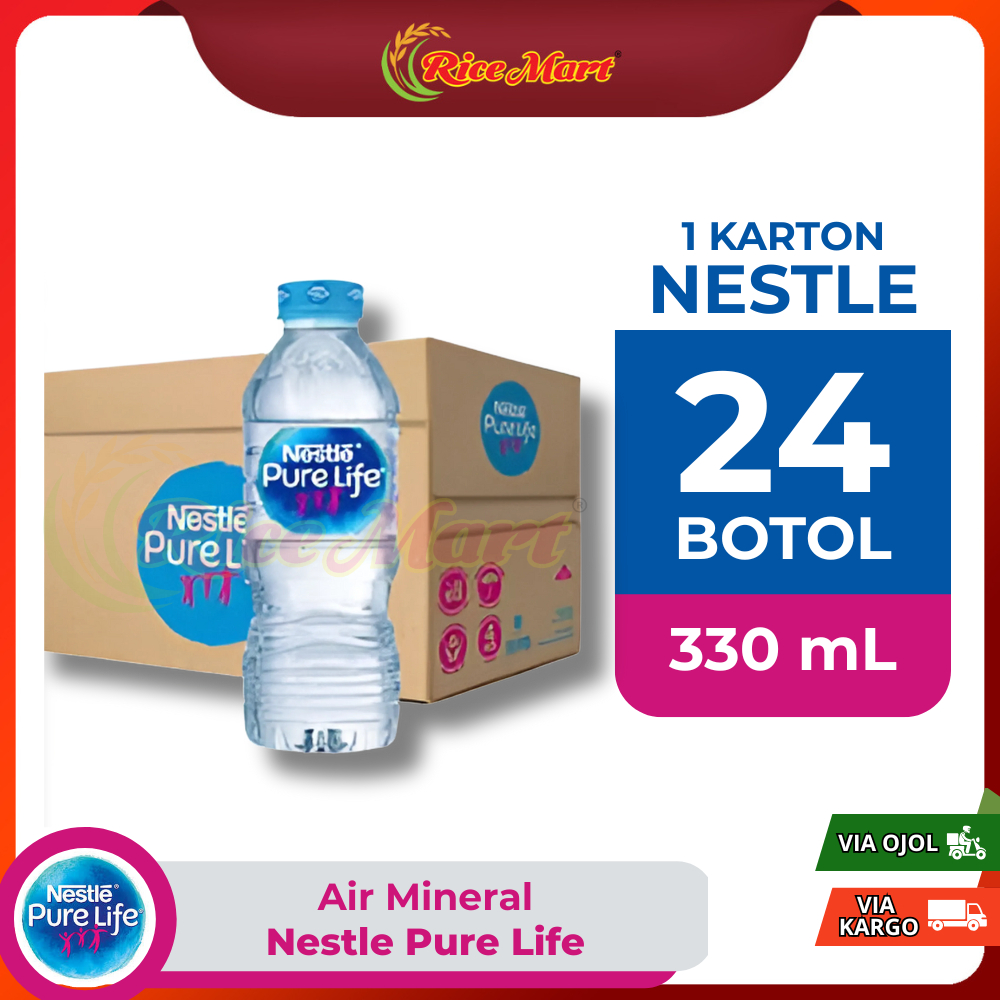 

[INSTAN] NESTLE PURE LIFE 330 ML (24Pcs)