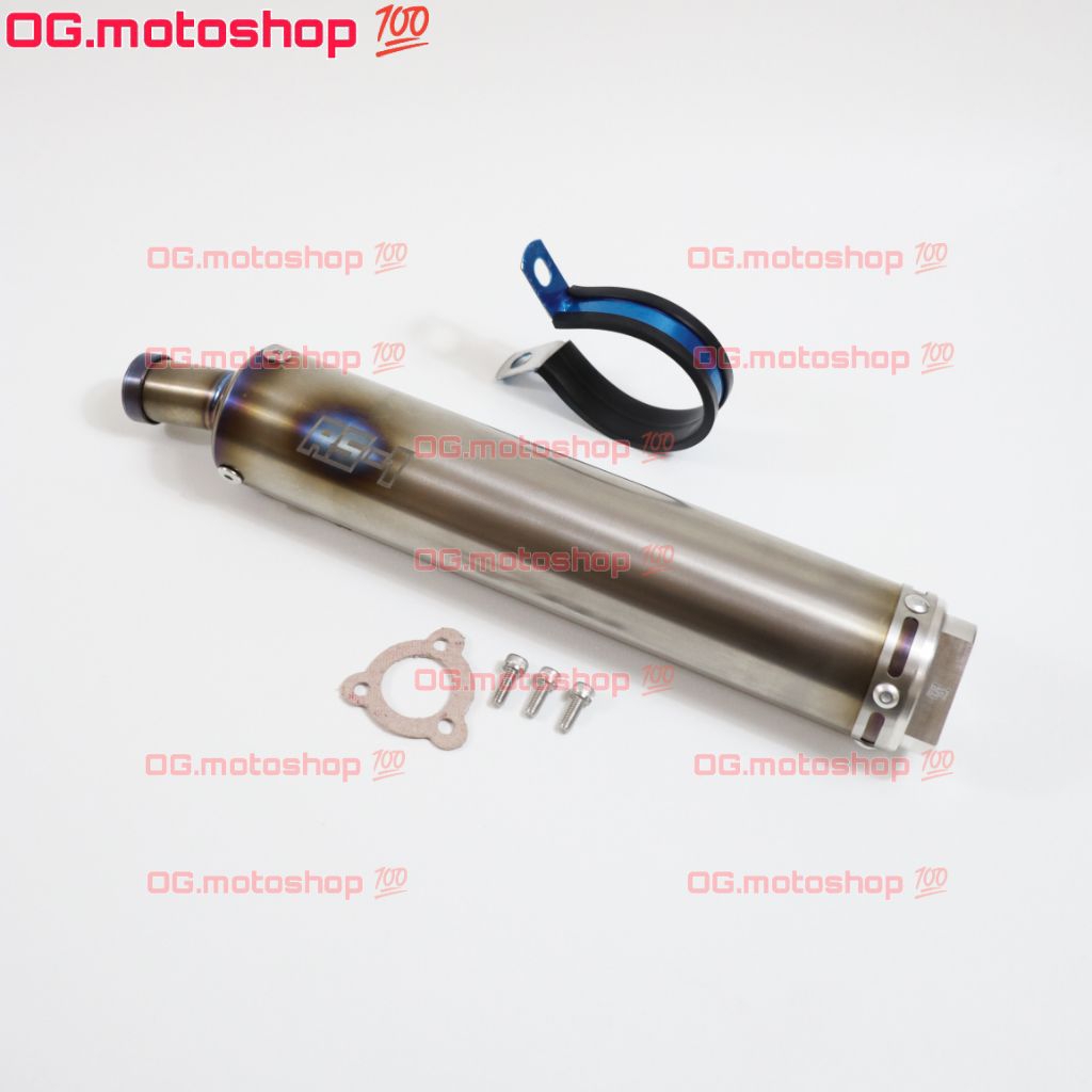 Knalpot silencer RS1 RS 1 TItanium Ninja R RR Ninja150 NSR RX king