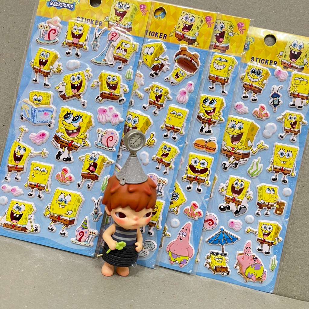 

Stiker SpongeBob SquarePants / Stiker nickelodeon / Stiker Anak / Stiker Menghias